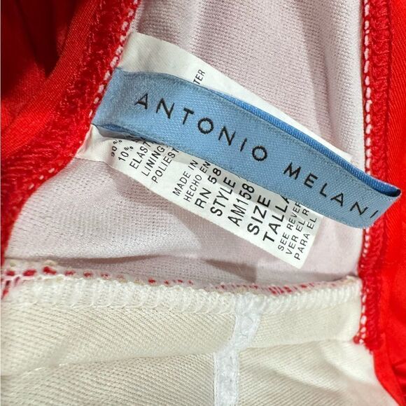 Antonio Melani Red Bikini Top Women’s Medium - Picture 4 of 4